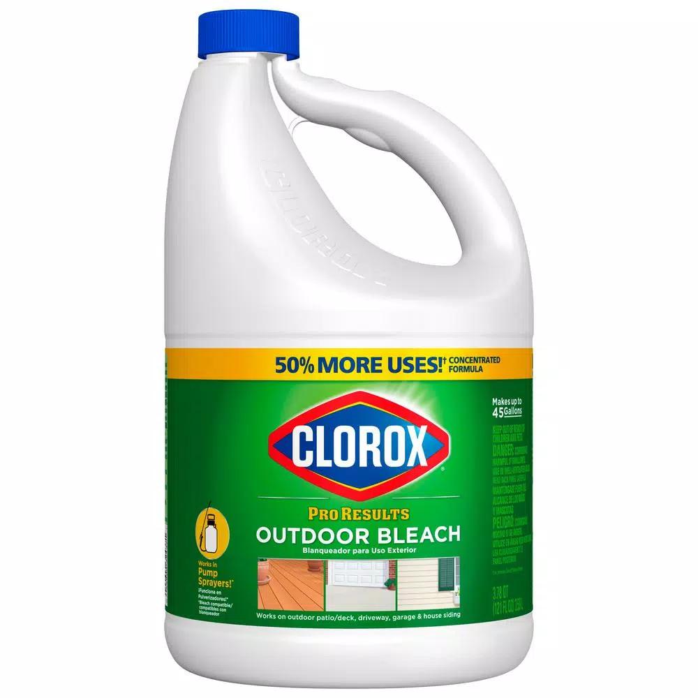 Clorox Pro Results Concentrated Outdoor Bleach Cleaner, 121 oz.