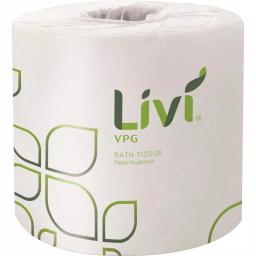 SEVENTH GENERATION 2-Ply White 100% Recycled Toilet Tissue, 240 Sheets per Roll, 24 Rolls per Pack thumbnail 1