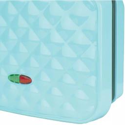 Brentwood Appliances Couture Purse Blue Nonstick Dual Waffle Maker thumbnail 4
