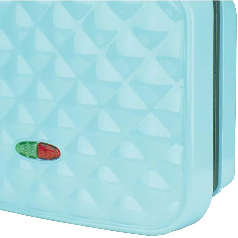 Brentwood Appliances Couture Purse Blue Nonstick Dual Waffle Maker