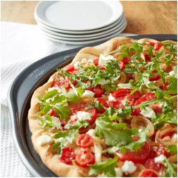 Wilton Perfect Results 14 in. Non-Stick Perforated Pizza Crisper Pan, Set of 2 thumbnail 4