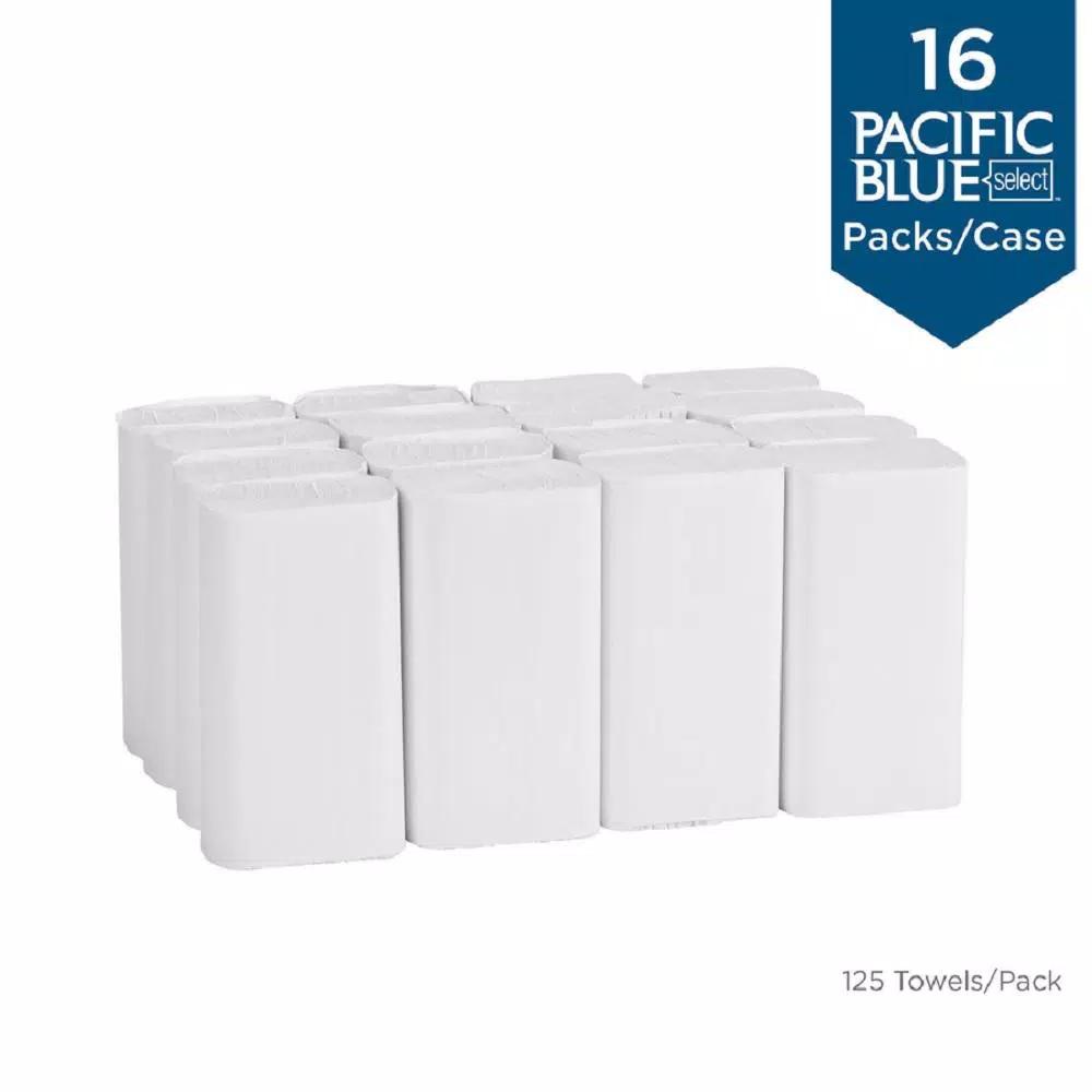 Georgia-Pacific Signature White Premium 2-Ply Multi-Fold Paper Towels, 125 Count