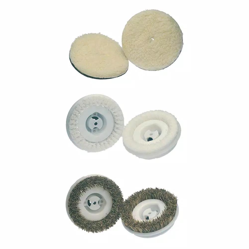 Koblenz 6 in. Buffing Pad and Brush 6-Piece Accessory Kit for Koblenz, Regina, and Kenmore Shampooers