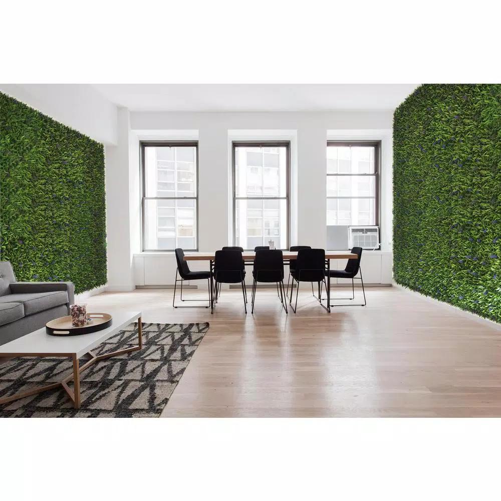 GreenSmart Decor Green Smart Dekor Artificial Acapulco Wall Panel, 19.68 in. x 19.68 in. (Set of 4)