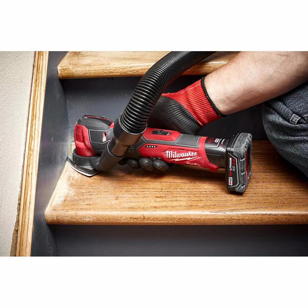 Milwaukee M12 FUEL 12V Cordless Oscillating Multi-Tool Kit with 2.0 Ah Battery