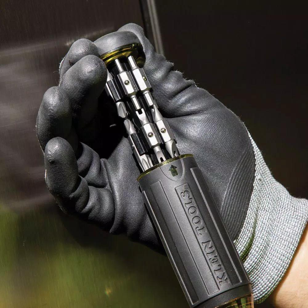 Klein Tools 27-in-1 Multi-Bit Tamperproof Screwdriver with Nut Driver