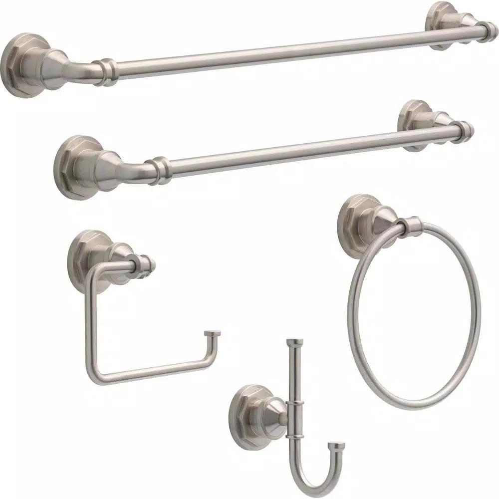 Delta Lochurst Toilet Paper Holder in SpotShield Brushed Nickel