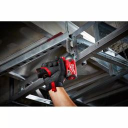 Milwaukee M12 FUEL 12V Li-Ion Brushless 4-Tool Combo Kit with Hammer Drill, Impact Driver, Ratchet & Inflator thumbnail 12