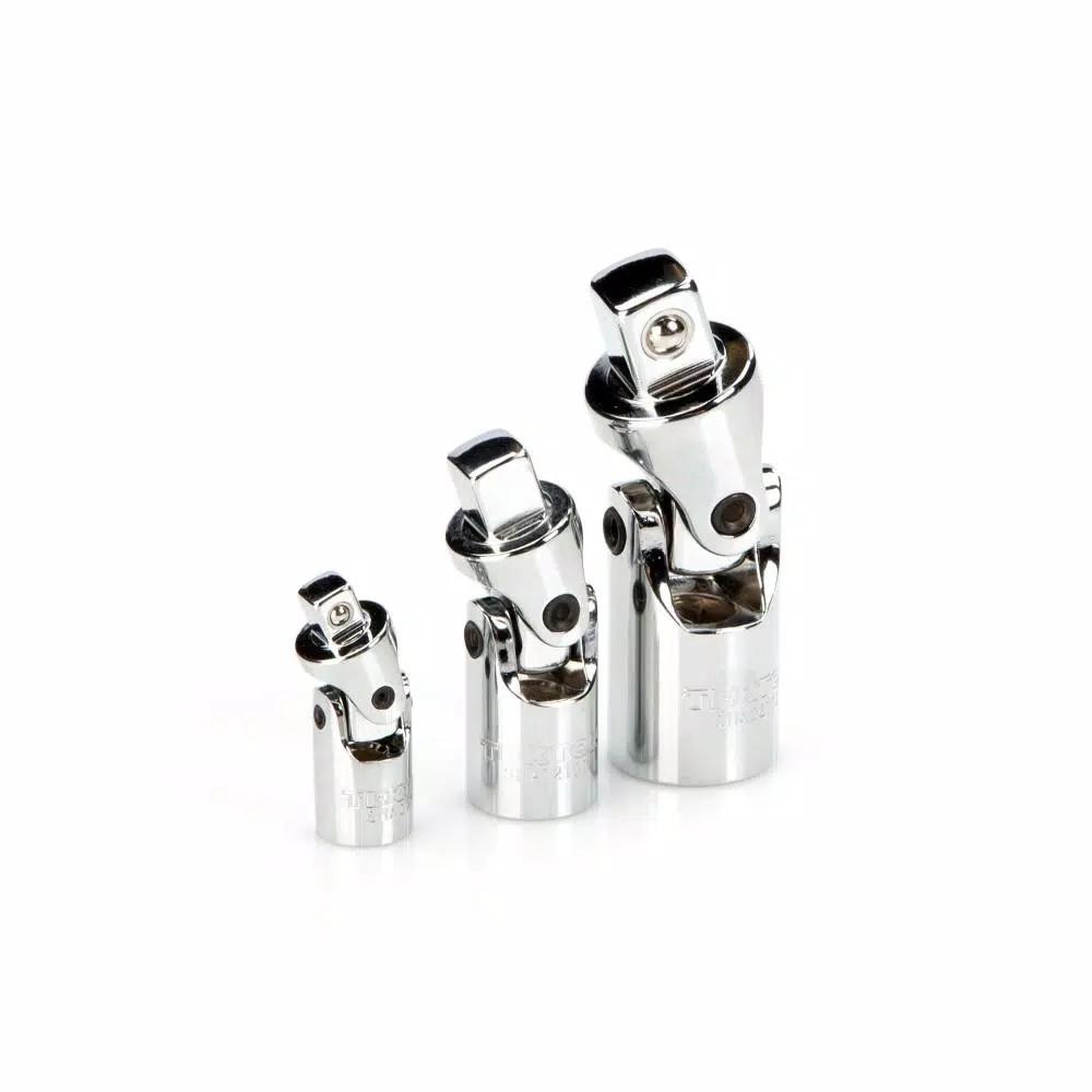 TEKTON 3-Piece Universal Joint Set (1/4 in., 3/8 in., 1/2 in. Drive)