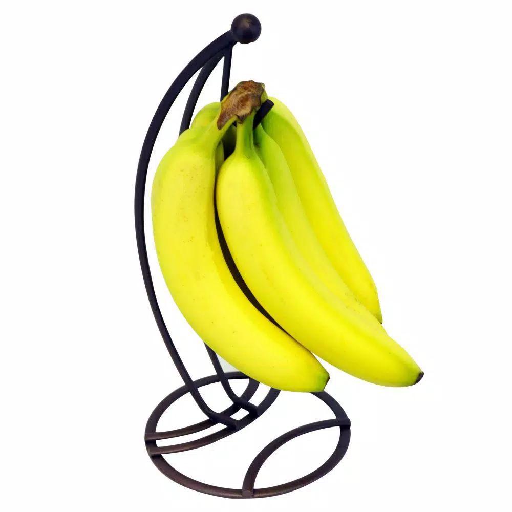 Southern Homewares Metal Bronze Banana Rack Hanger - Steel Fruit Basket Stand