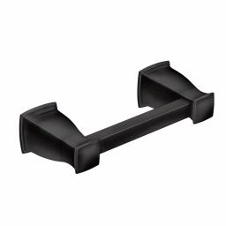 Moen Hensley 3-Piece Matte Black Bath Hardware Set with 24 in. Towel Bar, Paper Holder, and Towel Ring thumbnail 4