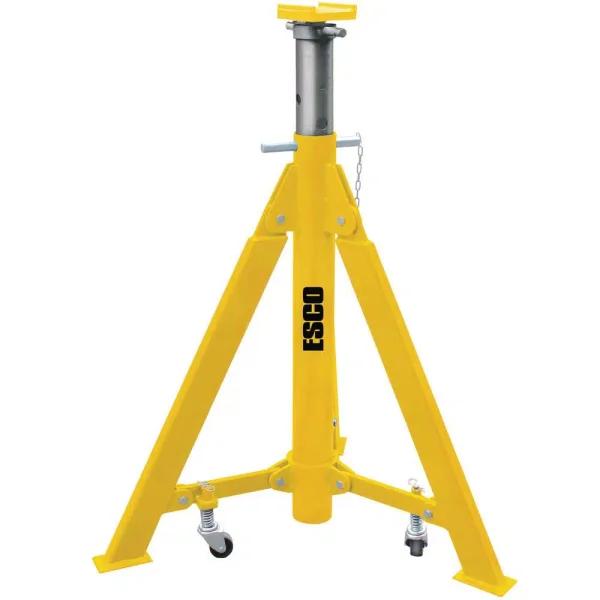 ESCO 10-Ton High-Lift Jack Stand with Spring-Assisted Shaft
