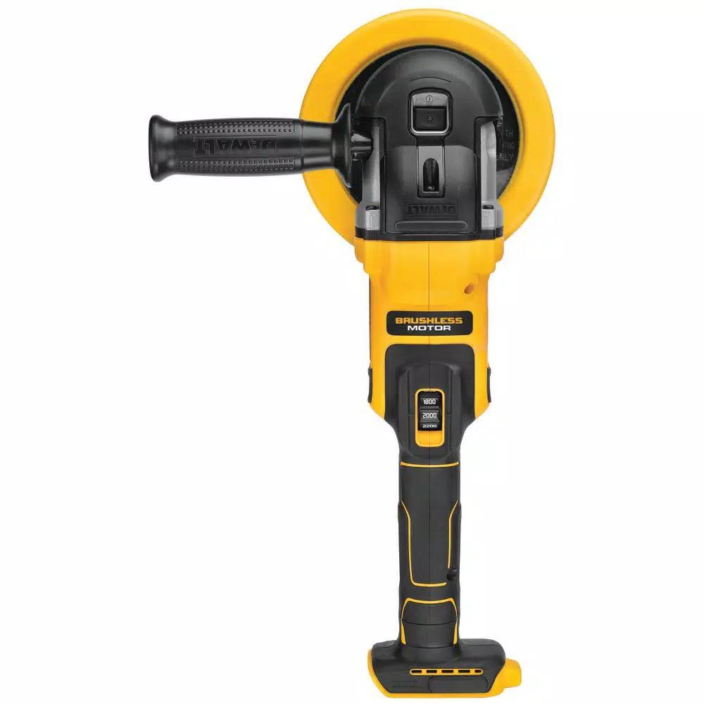 DEWALT 20V MAX XR Cordless Brushless 7 in. Variable Speed Rotary Polisher (Tool-Only)