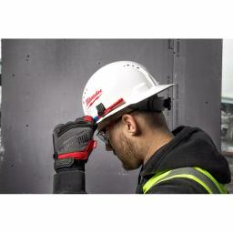 Milwaukee BOLT White Type 1 Class C Full Brim Vented Hard Hat with Performance Safety Glasses thumbnail 6