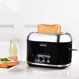 Kalorik 2-Slice Retro Wide Slot Toaster - Black thumbnail 6