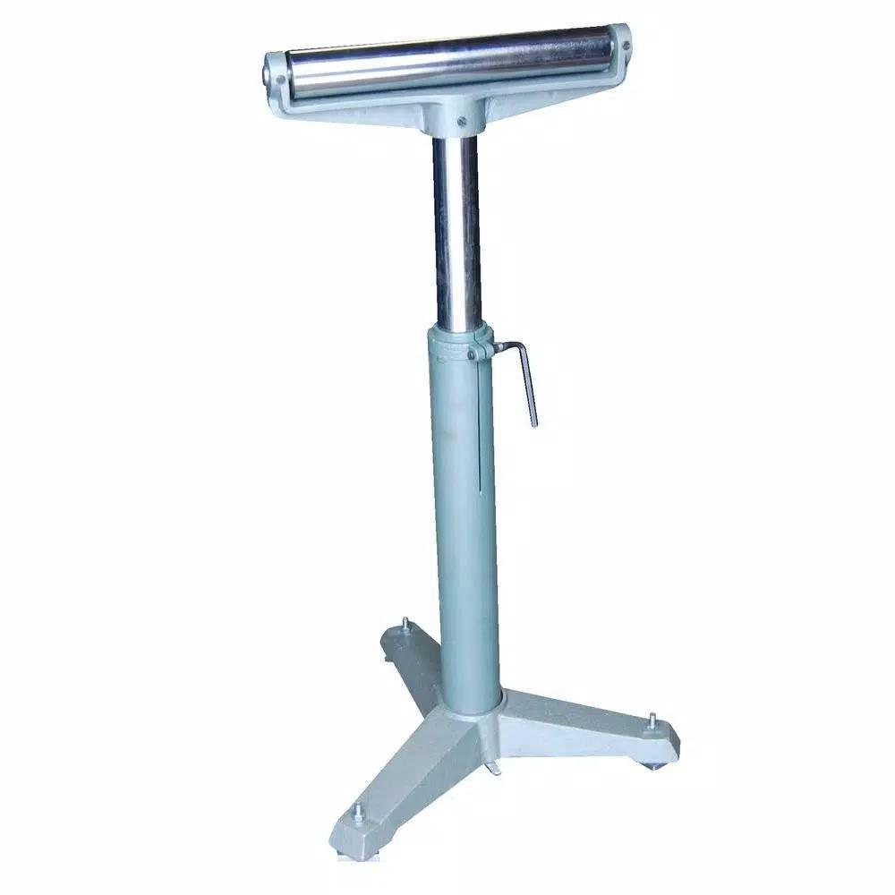 Vestil Adjustable Horizontal Range Roller Stand, 26 in. to 36 in. Pipe Stand with Chrome Rollers