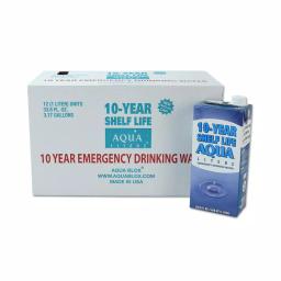Ready America Aqua Literz Emergency Drinking Water, 1L (12-Pack), 10-Year Shelf Life thumbnail 2