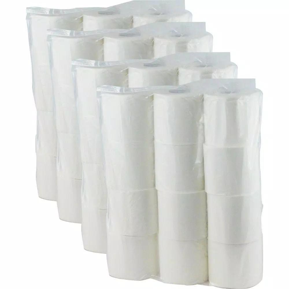 Southern Homewares Professional 2-Ply White Toilet Paper Bulk Pack - 48 Rolls, 450 Sheets Per Roll