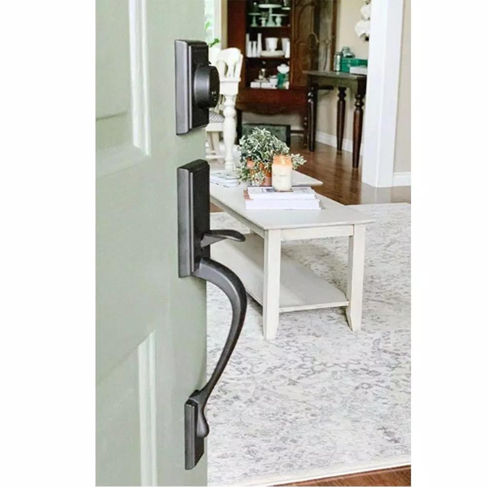 Delaney Kellington Delaney Tuscany Bronze Single Cylinder Deadbolt Entry Door Handleset