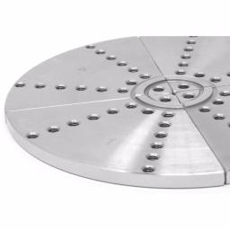 WEN 8 in. Flat Lathe Chuck Jaws for Bowl Turning, Compatible with LA4374 3.75 in. Chuck thumbnail 3