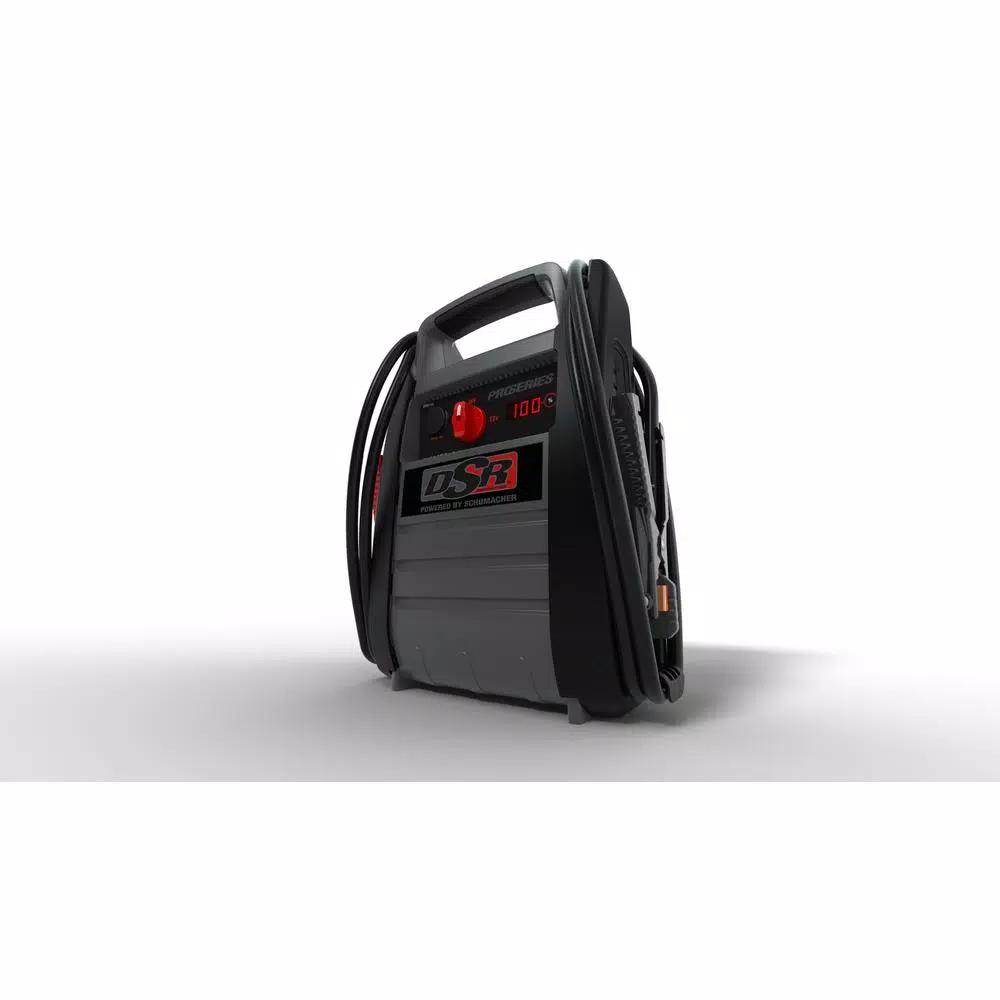 Schumacher ProSeries DSR116 12V Jump Starter with 2200 Peak Amps, Inverter, and USB Port
