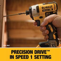 DEWALT 20V MAX XR Brushless 3-Speed 1/4 in. Impact Driver & ATOMIC Oscillating Tool Combo Kit thumbnail 14