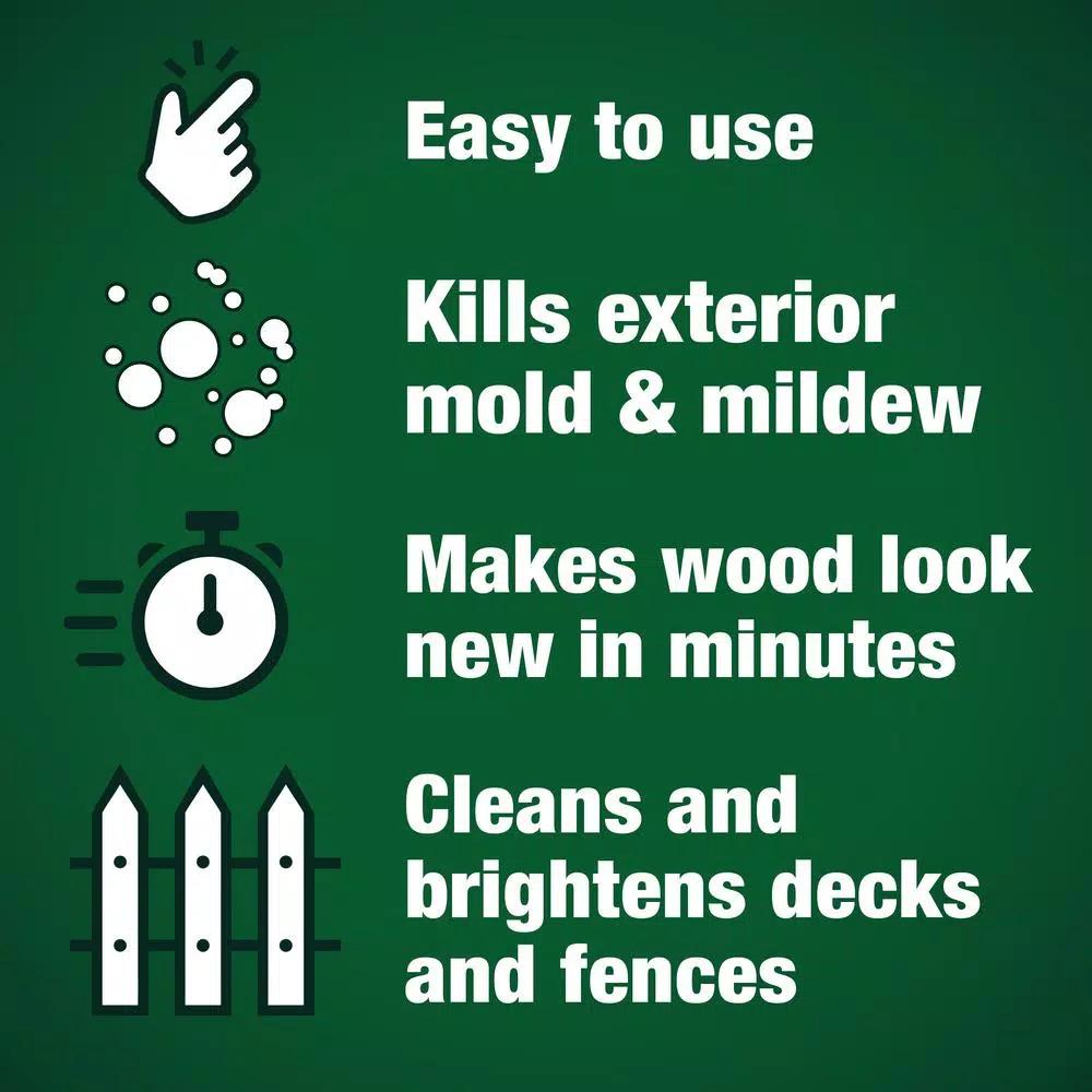 Mold Armor E-Z Deck, Fence and Patio Wash - 1 Gal. Mold and Mildew Remover