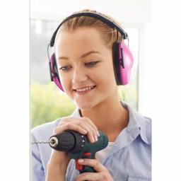 G & F Products Pink Passive Folding Slim Earmuffs for Kids and Women - 26 NRR Hearing Protection thumbnail 5