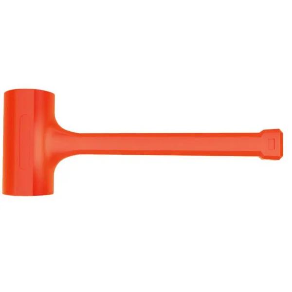 Bon Tool 3 lb. Dead Blow Hammer with Steel Shot Core and High-Impact Poly Jacket