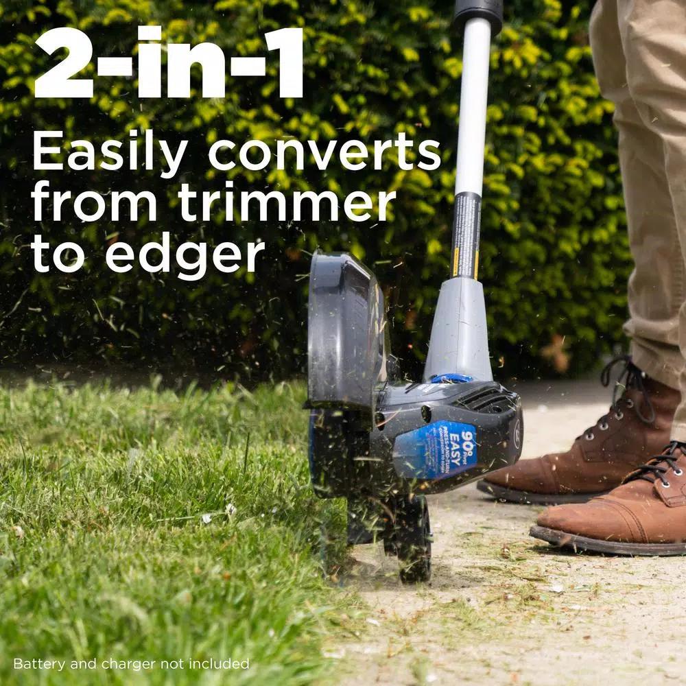 Westinghouse 40V MAX+ Cordless String Trimmer and Wheeled Edger, Tool Only