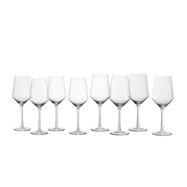 Schott Zwiesel Tritan Pure 8-Piece Wine Glass Set (4 Red & 4 White)
