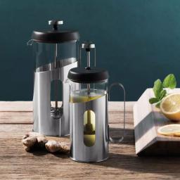 BergHOFF Essentials 2.5 Cup Stainless Steel Coffee and Tea French Press thumbnail 5