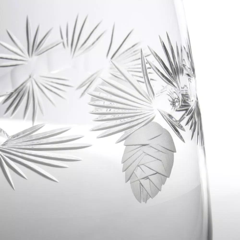 Rolf Glass Icy Pine 16 oz. Clear Pint/Mixing Glass Set of 4