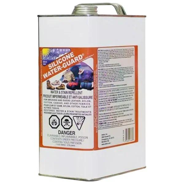 Atsko Silicone Water-Guard Waterproofing and Stain Repellent, 1 Gallon