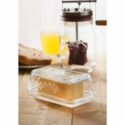 Kilner Butter Churning Glass Set with Beechwood Details thumbnail 3