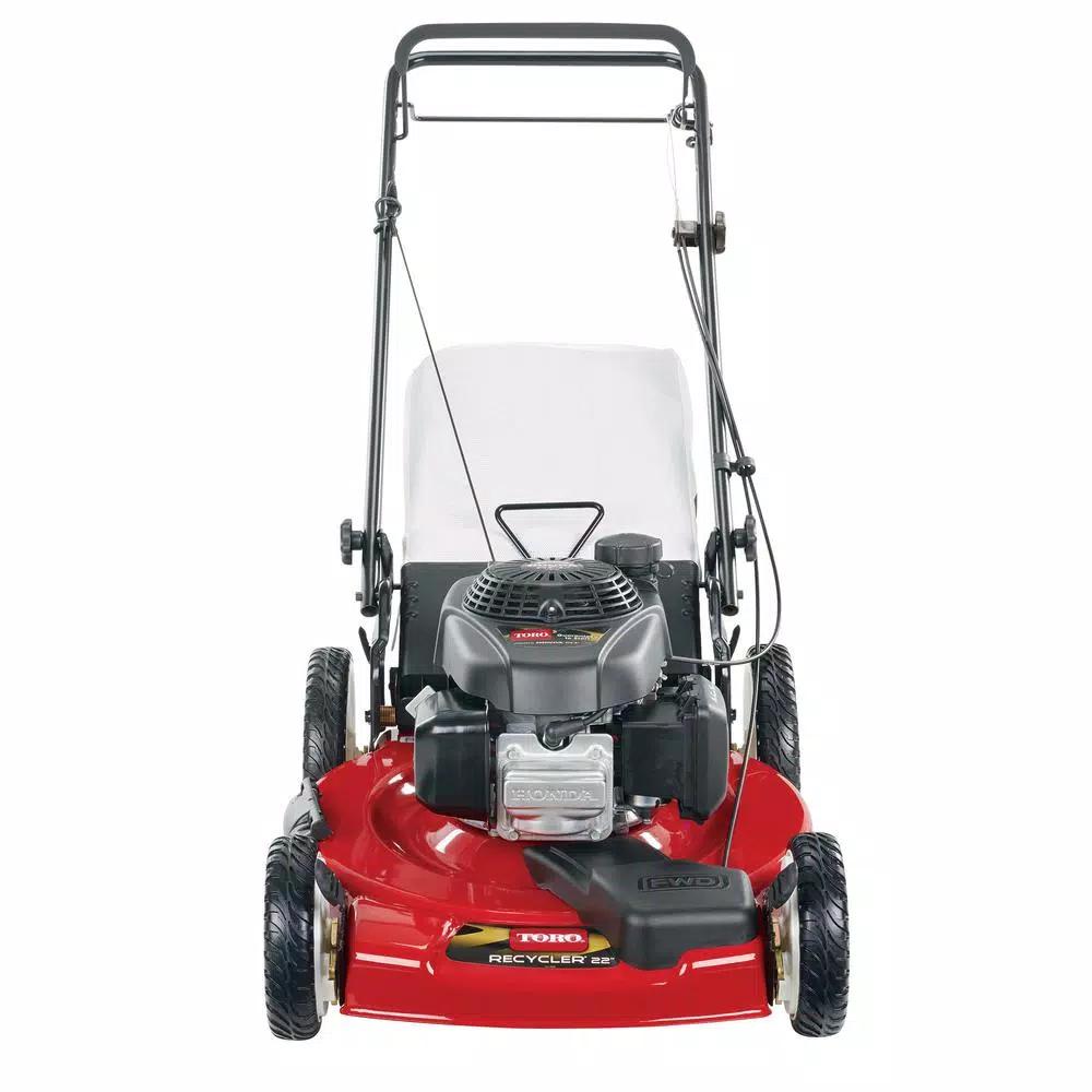 Toro Recycler 22 in. Self-Propelled Gas Lawn Mower with Honda 160cc Engine, High Wheel Front Wheel Drive