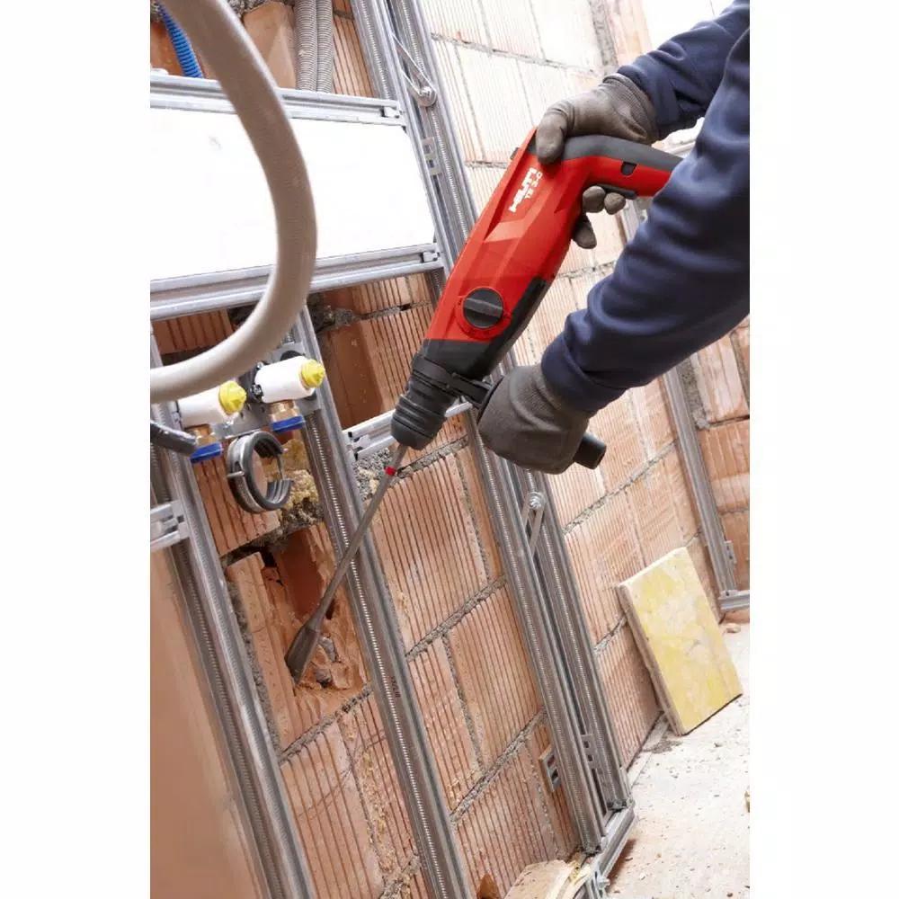 Hilti TE 3-C SDS Plus Rotary Hammer Drill Kit, 850W, 1300 RPM with Chisel, Scraper & 5 Drill Bits