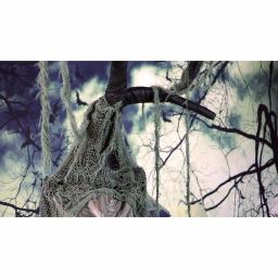 Haunted Hill Farm 6.5 ft. Animatronic Talking Tree Halloween Prop with Sound and Lights thumbnail 4