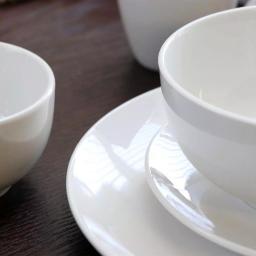 Gibson Home Ogalla 30-Piece White Porcelain Dinnerware Set, Service for 6 thumbnail 2