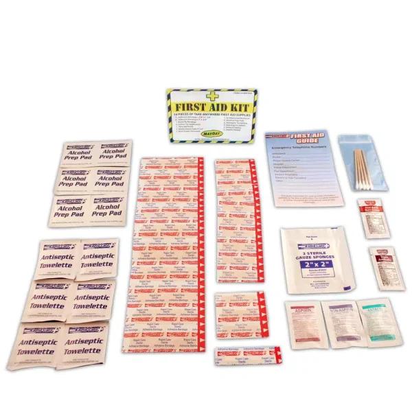 Mayday 54-Piece First Aid Kit, 4-Pack Bulk Set for Home, Car, and Travel