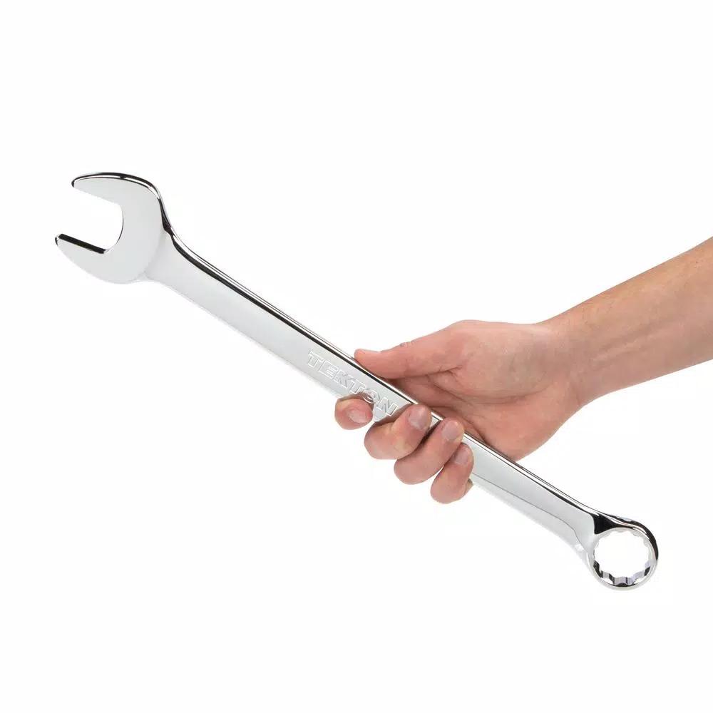 TEKTON 32 mm Combination Wrench, 12-Point Box End, Chrome Vanadium Steel
