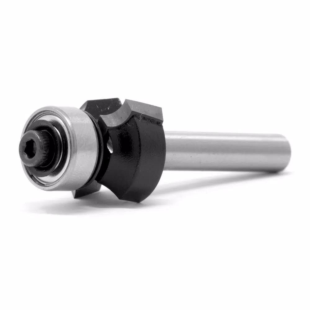 WEN 3/4 in. Roundover Carbide Tipped Router Bit with 1/4 in. Shank