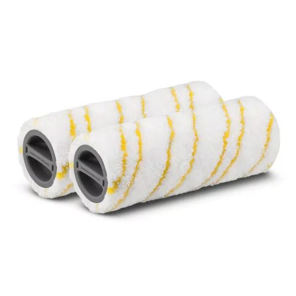 Karcher FC 3 & FC 5 Hard Floor Microfiber Replacement Rollers, 2.36 in. Diameter (2-Pack)