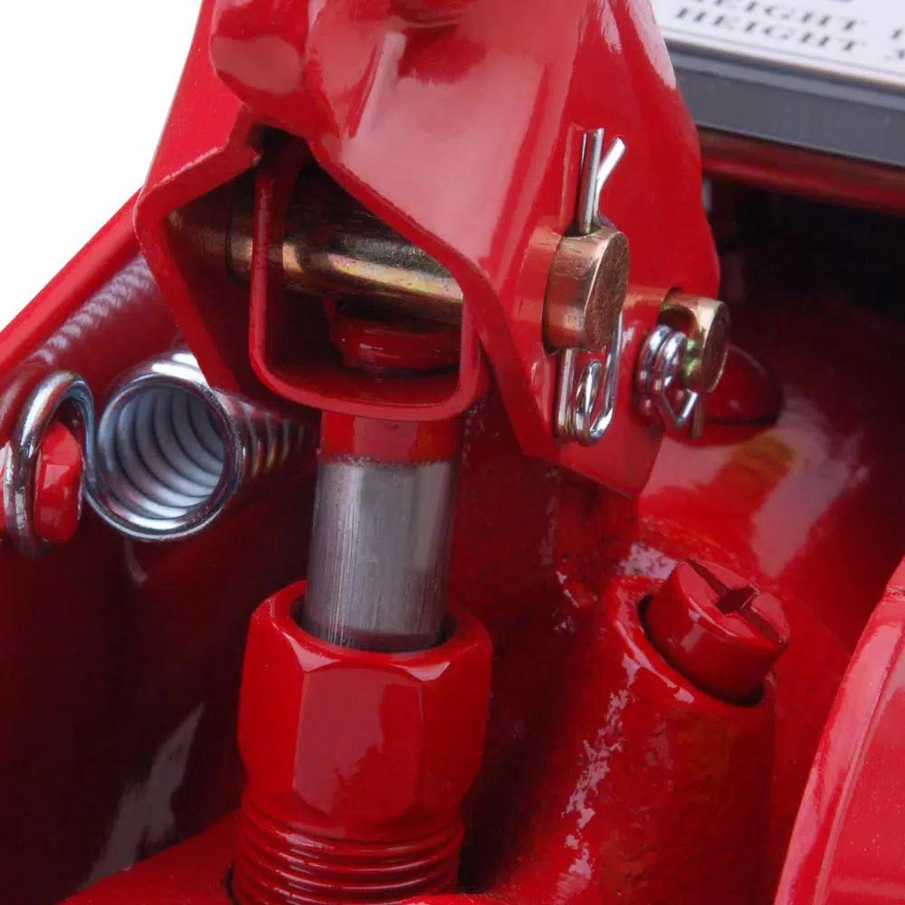 Max Load 4000 lbs. Capacity Hydraulic Trolley Floor Jack with Smooth-Rolling Casters