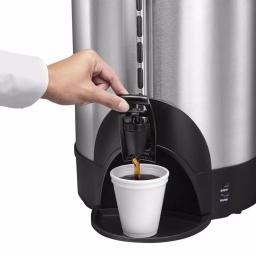 Professional Series 100-Cup Stainless Steel Coffee Urn, 1500W Double Wall Insulated Coffee Maker thumbnail 3