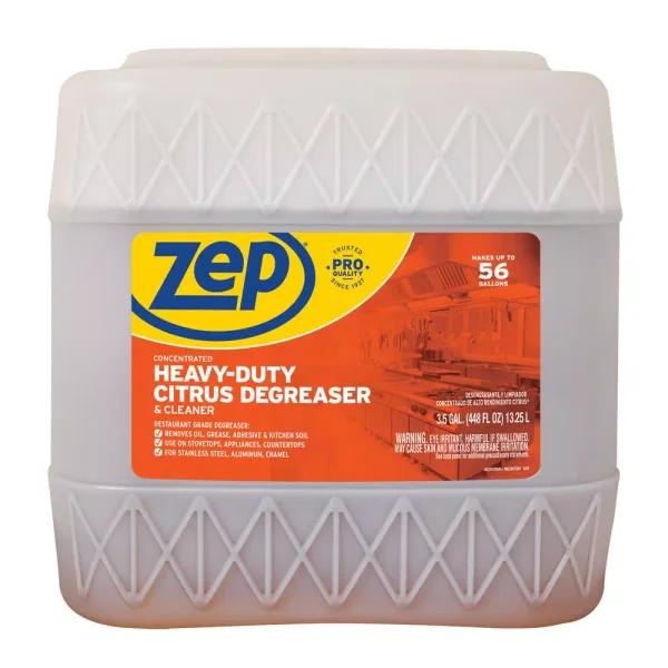 ZEP Heavy-Duty Citrus Degreaser, Multi-Purpose Concentrated Cleaner, 3.5 Gal.