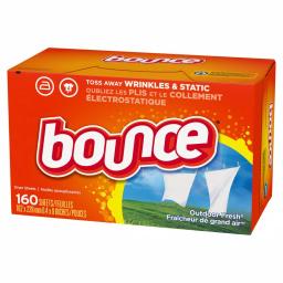 Bounce Outdoor Fresh Scent Fabric Softener Dryer Sheets, 160-Count thumbnail 3