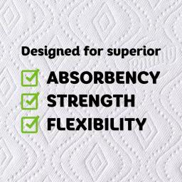 Bounty Select-A-Size White Paper Towels, 6 Double Rolls thumbnail 6