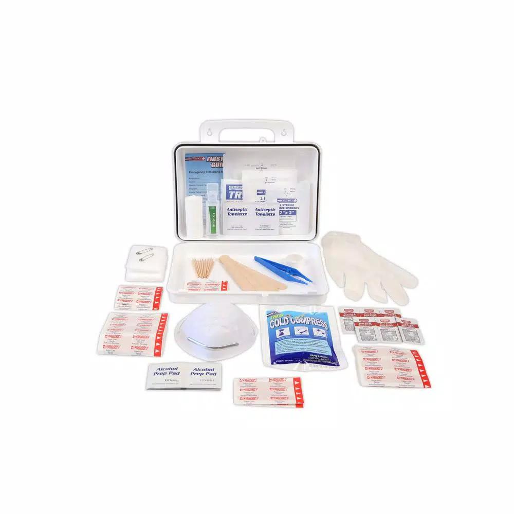 Rapid Care 166-Piece 25 Person ANSI/OSHA Compliant Industrial First Aid Kit