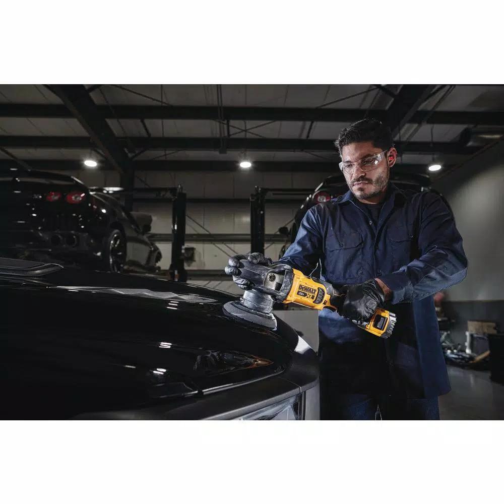 DEWALT 20V MAX XR Cordless Brushless 5 in. Variable Speed Random Orbit Polisher (Tool Only)